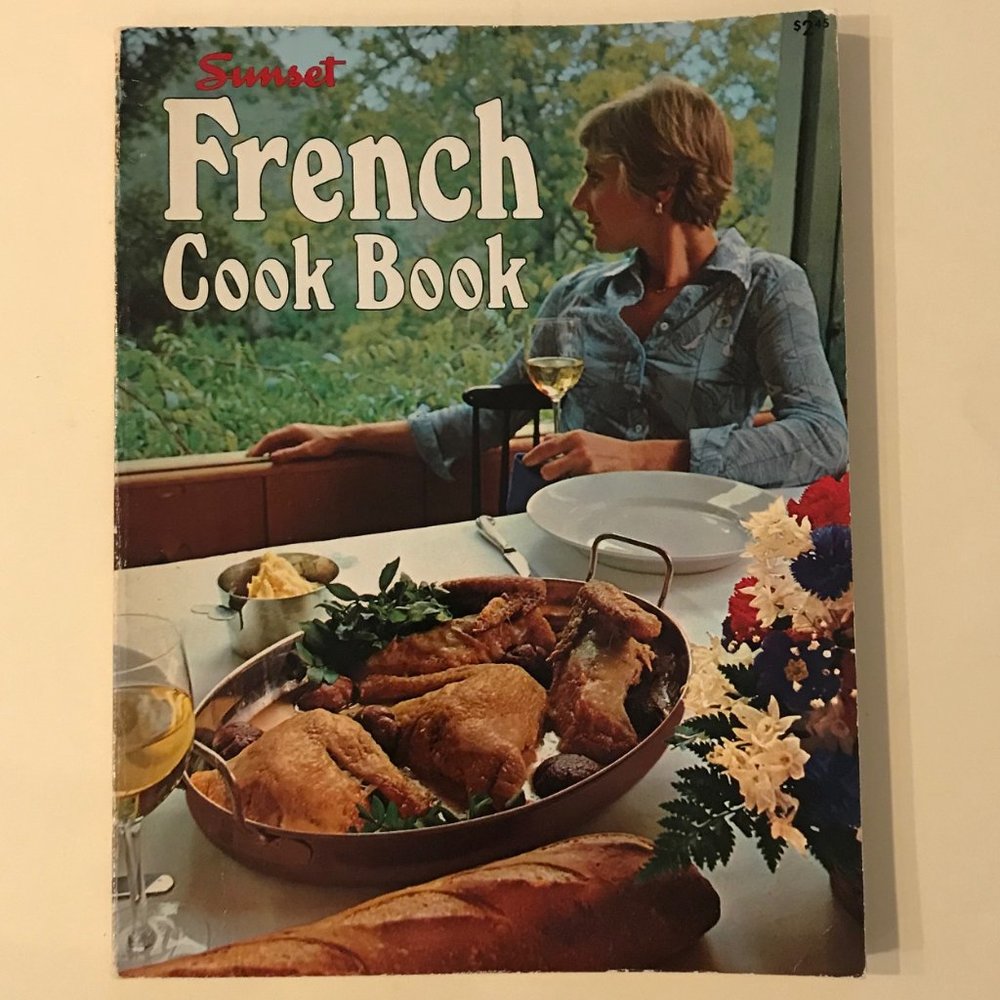 VINTAGE Sunset French Cook Book
